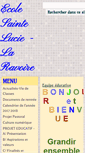 Mobile Screenshot of ecole-saintelucie-laravoire.org